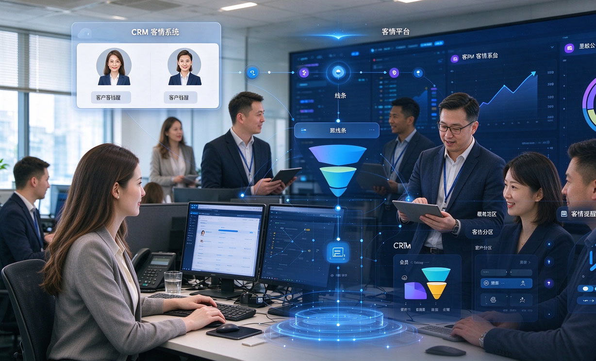 星图 · CRM 客情系统